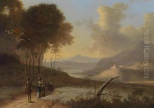 A Landscape With Mythological Figures