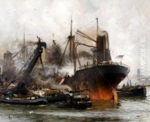 Kolentransporteur De Westfalen by August Willem van Voorden
