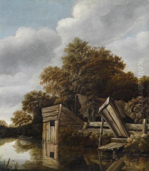A Farmhouse By A River - view 1