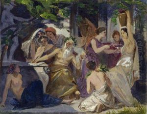 Scena Mitologica by Scipione Vannutelli