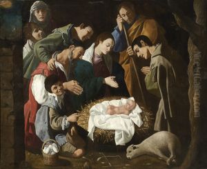 The Adoration of the Shepherds by Francisco De Zurbaran