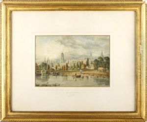 Christ Church College, Oxford by John Varley
