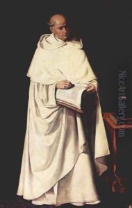 Portrait of Fra Francisco Zumel by Francisco De Zurbaran