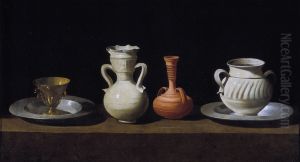 Still-Life with Pottery Jars