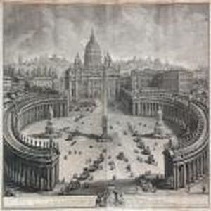 Two Italian Prospects, Each Comprising Two Sheets by Giuseppe Vasi