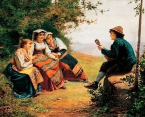 Italian Girls (courting)