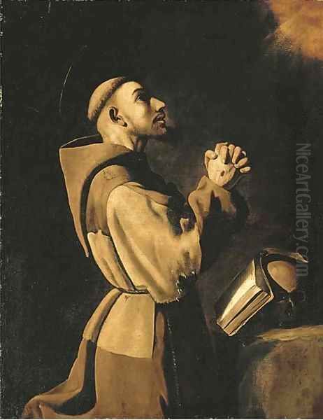 Saint Francis of Assisi in Prayer - view 1