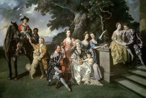 The Family of Sir William Young (1725-88) c.1766 thumbnail
