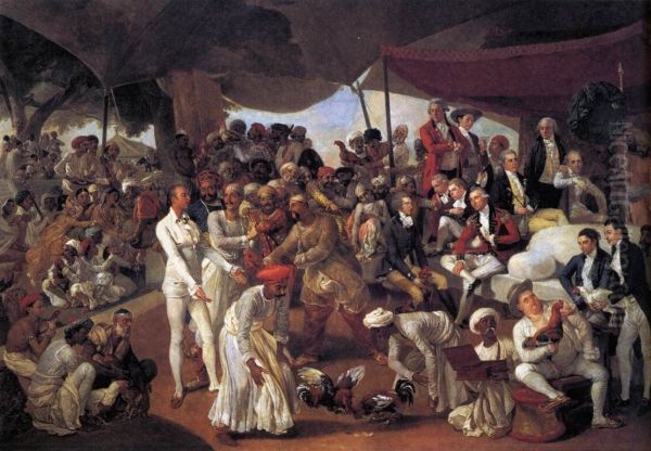 Colonel Mordaunt's Cock Match 1784-86 - view 1