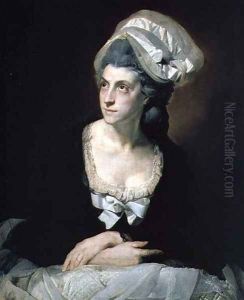 Portrait of Mary Thomas, the Artist's Wife by Johann Zoffany