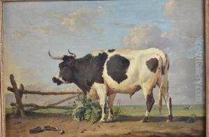 Taureau by Eugene Joseph Verboeckhoven