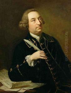Portrait of John Christopher Smith (1712-95), musician and amanuensis of Handel