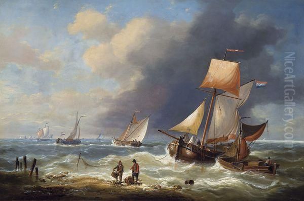 Bateaux De Peche Pres De La Plage - view 1