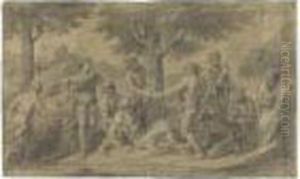 Die Schindung Des Marsyas by Francois Verdier