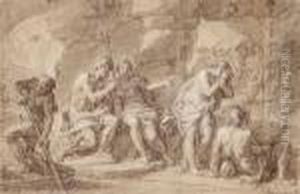 Scene Mythologique by Francois Verdier