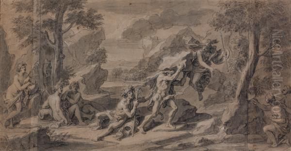 Scene Mythologique - view 1