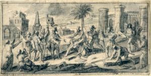 L'enlevement Des Sabines by Francois Verdier