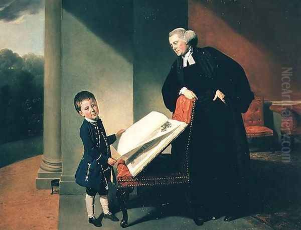 The Rev. Rendell Burroughs and son, Ellis - view 1