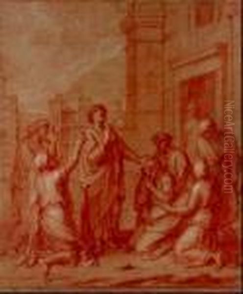 Martyr De Sainte Agathe Et De Sainte Lucie - view 1
