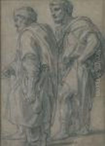 Deux Figures D'hommes by Francois Verdier