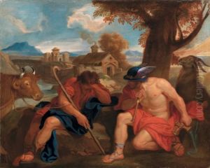 Mercurio E Argo by Francois Verdier