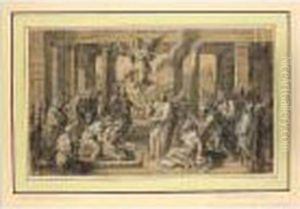 Both With Thin Strips Of Paper Added To The Left And Right Sides by Francois Verdier