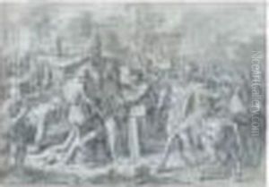 Jesus Portant Sa Croix by Francois Verdier