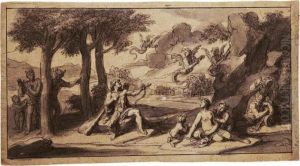 Eight Scenes From The Labors Of Hercules by Francois Verdier