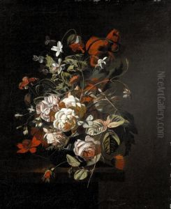 Blomsterstilleben Blomsterstilleben