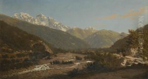 A View Of Mount Karaugom, Caucasus