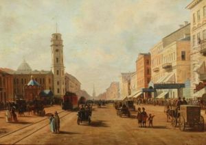 St. Petersburg by Petr Petrovich Vereshchagin
