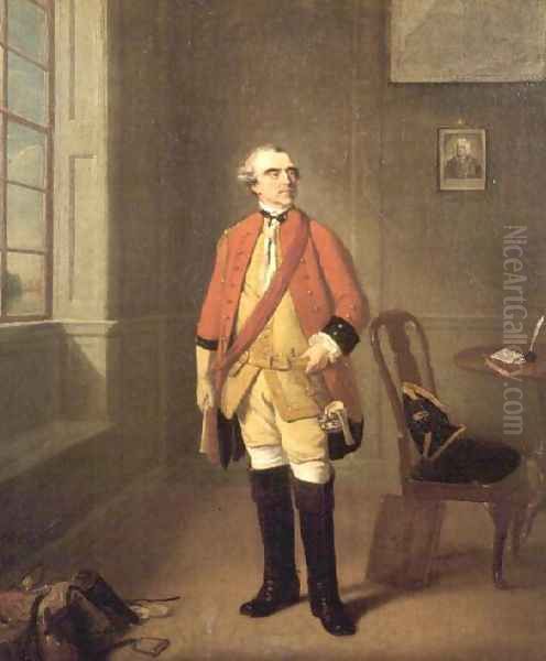Cornet North Ludlow Bernard, 2nd husband of Mary Fitzwilliam, Countess of Pembroke (d.1769) - view 1