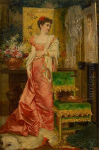 Le Portrait by Frans Verhas
