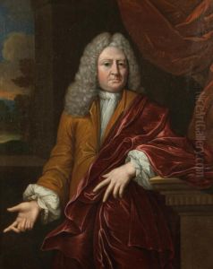 Portrait Of A Gentlemen by Mattheus Verheyden