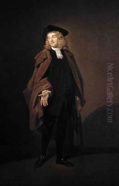Portrait of John Moody (c.1712-1821) as Father Foigard in the Beaux Stratagem, by George Farquhar (1678-1701) - view 1
