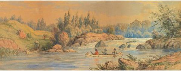 Rocky Portage, Nipigon River - view 1