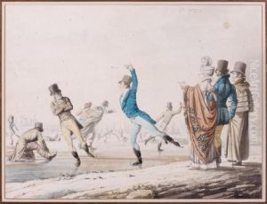 Scene De Patinage