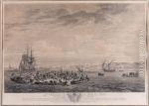 La Madrague Ou La Peche Au Thon by Claude-joseph Vernet