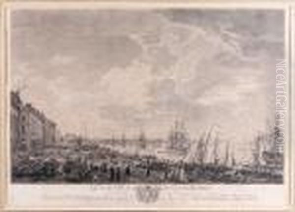 Vue De La Ville Et Du Port De Bordeaux - view 1