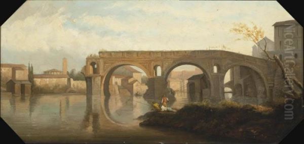 The Ponte Rotto, Rome - view 1