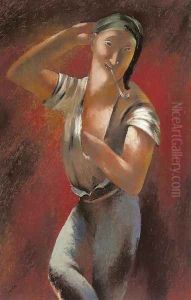 Man with a Pipe by Eugene Zak