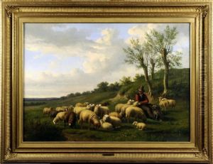 Berger Et Moutons Berger Et Moutons