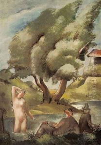 Bathing Woman (Idyll) by Eugene Zak