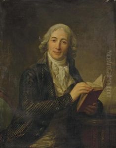 Portrait Du Ministre Etienne-louis-hector De Joly by Antoine Vestier