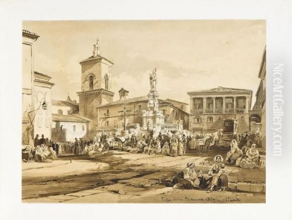 Piazza Orsini A Benevento - view 1