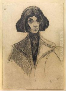La Parigina by Lorenzo Viani