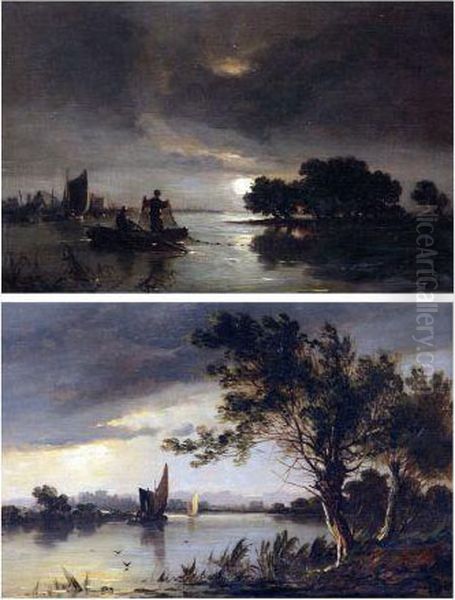 Netting By Moonlight - view 1