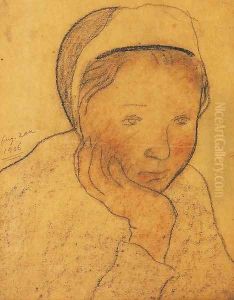 Breton Girl by Eugene Zak