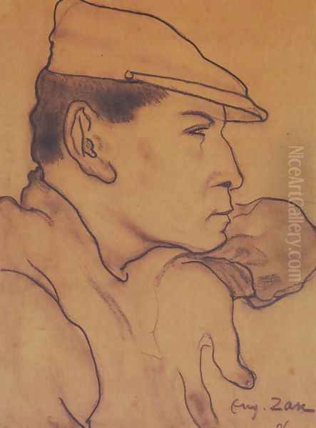Man in a Cap - view 1