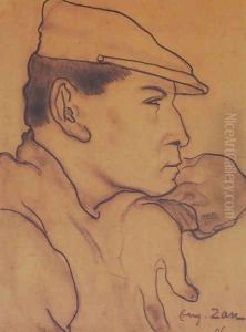 Man in a Cap by Eugene Zak